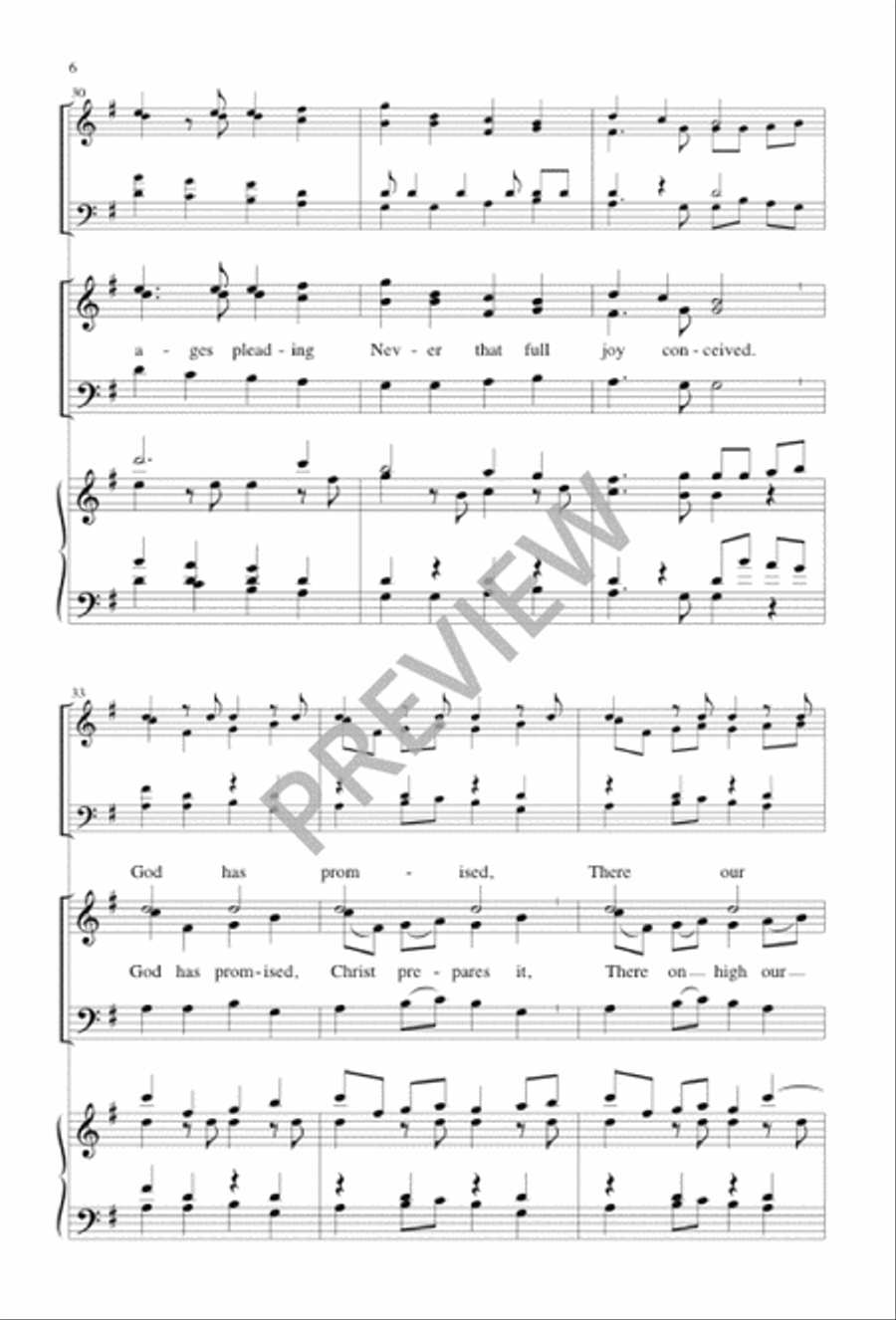 Sing with All the Saints Sing with All the Saints 4-Part scores gallery preview page 6