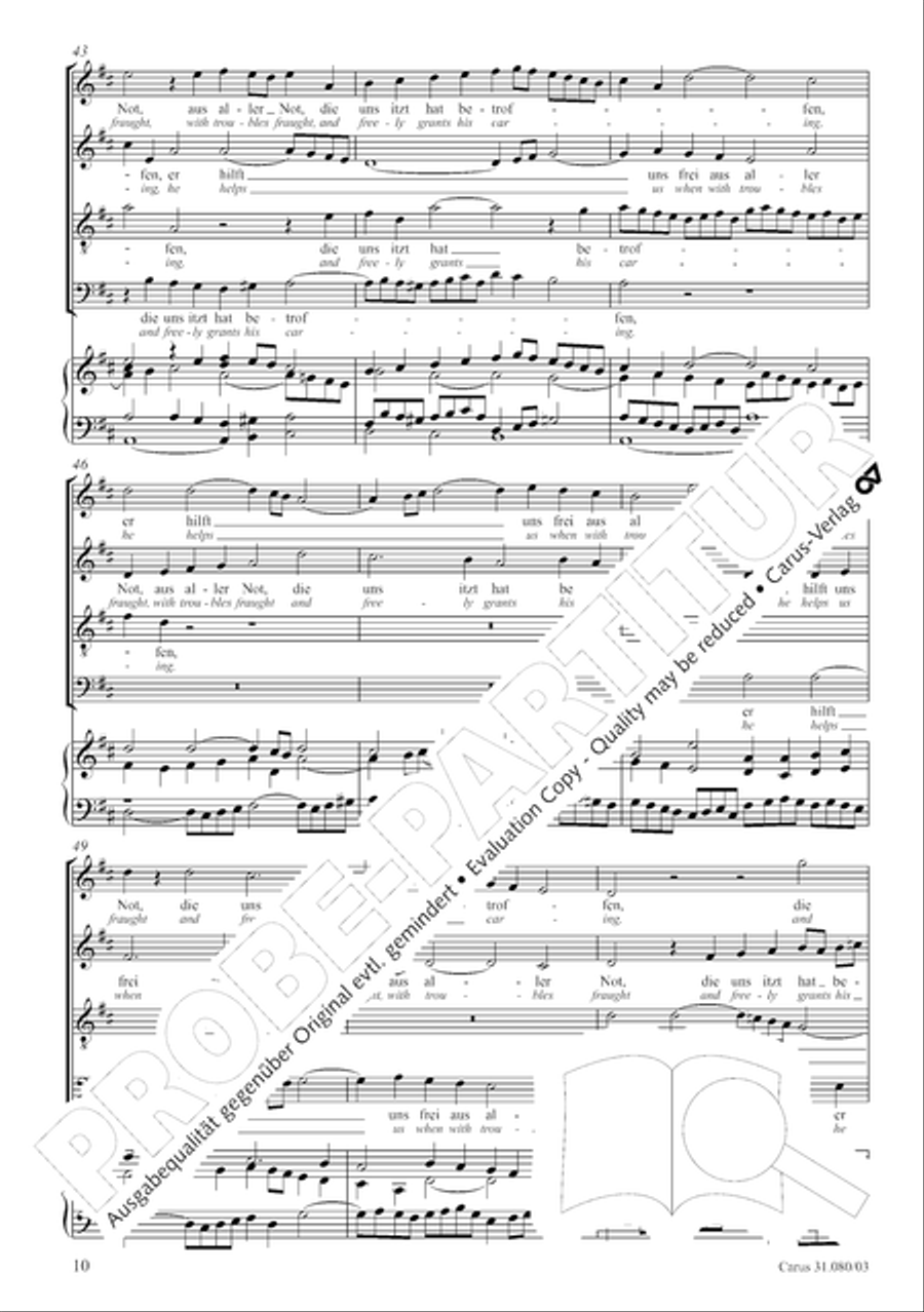 A mighty fortress is our God (Ein feste Burg ist unser Gott) A mighty fortress is our God (Ein feste Burg ist unser Gott) 4-Part scores gallery preview page 10