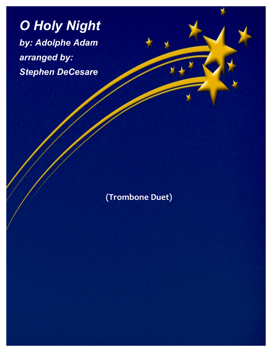 O Holy Night (Trombone Duet) Trombone Duet scores gallery preview page 1