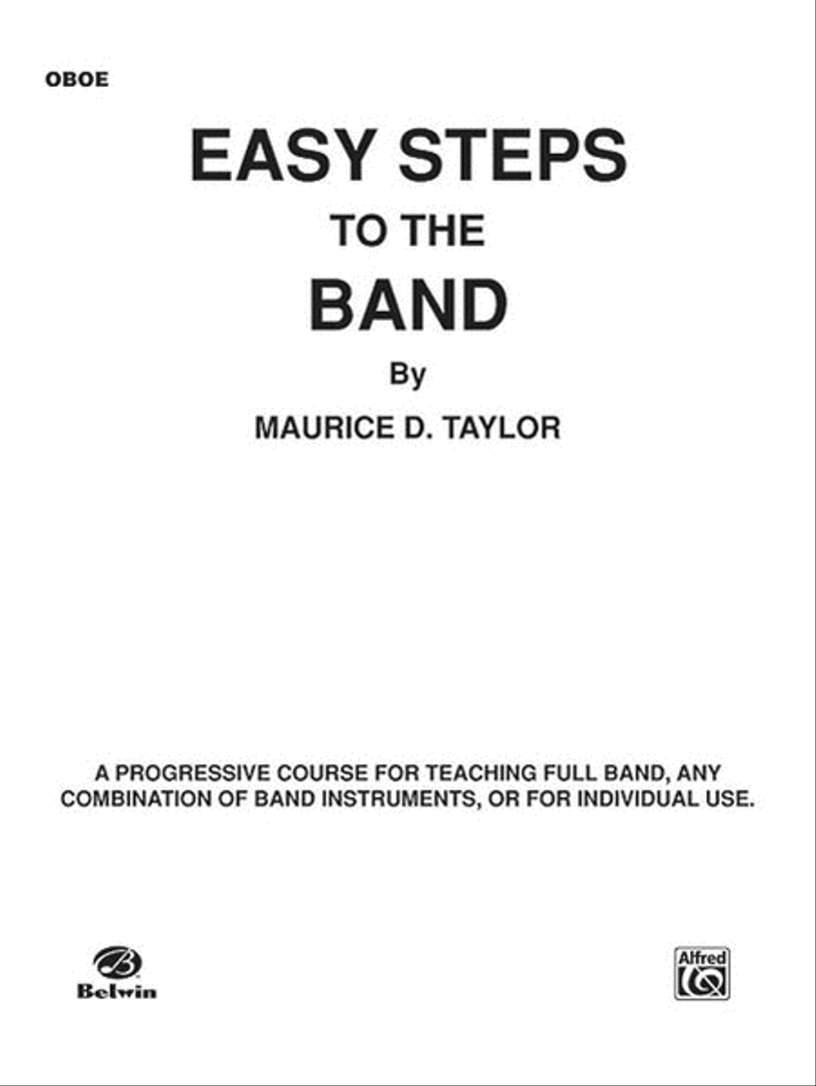 Easy Steps to the Band Concert Band Methods scores gallery preview page 1