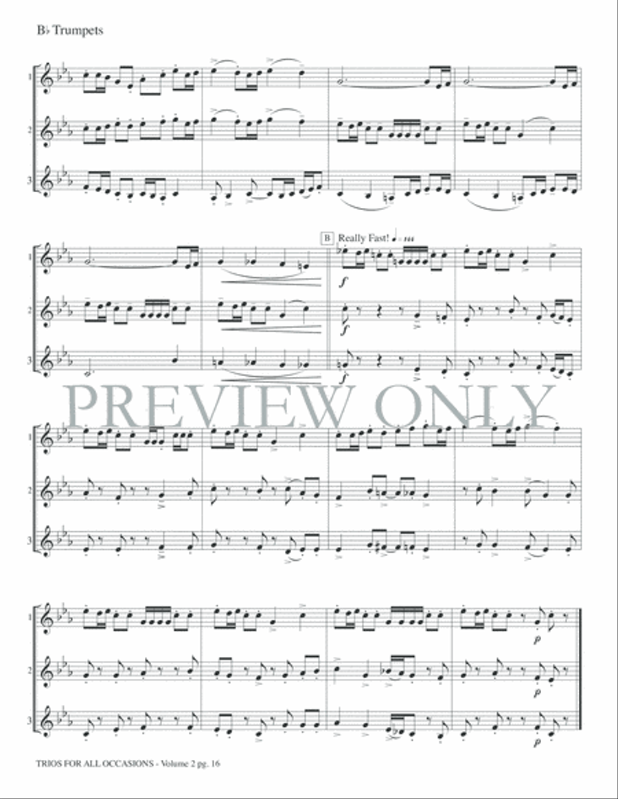 Trios for All Occasions Small Ensemble scores gallery preview page 18