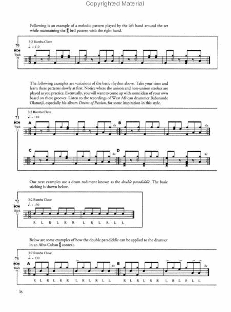 Drum Atlas Salsa Drum Atlas Salsa Percussion scores gallery preview page 4