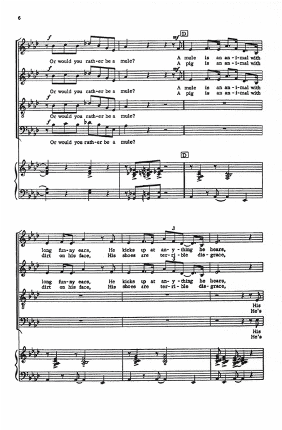 Swinging on a Star Divisi scores gallery preview page 6