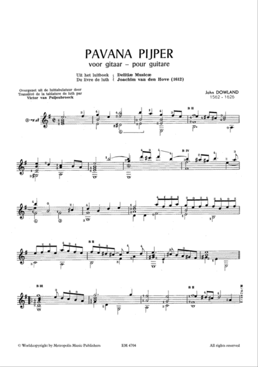 Nine Works for Solo Guitar Classical Guitar scores gallery preview page 3