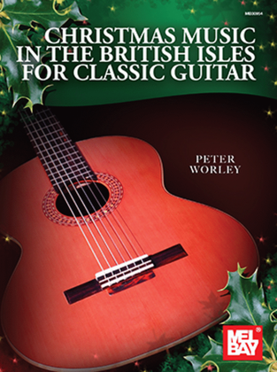 Book cover for Christmas Music in the British Isles for Classic Guitar