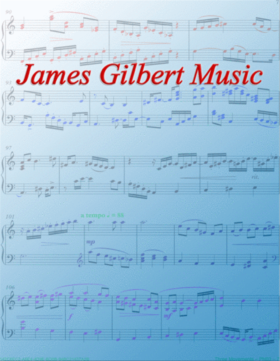Blessed Assurance Piano scores gallery preview page 1
