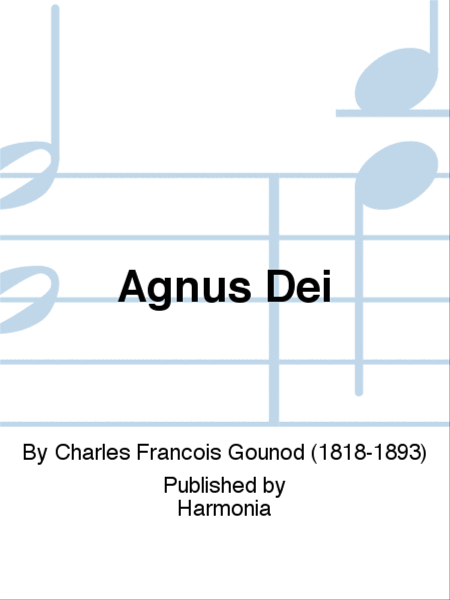 Agnus Dei 4-Part scores gallery preview page 1