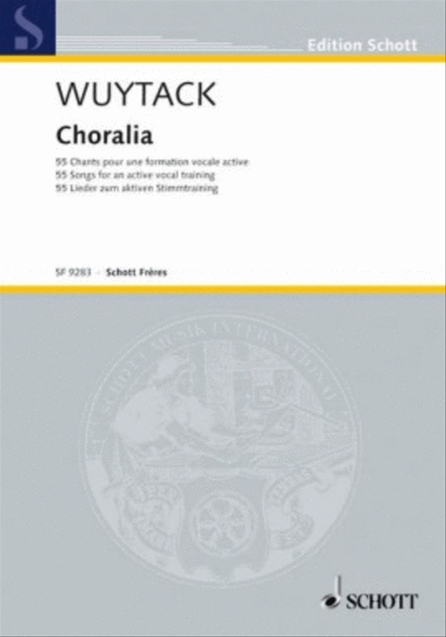 Choralia Choralia Voice scores gallery preview page 1