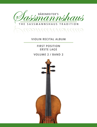Book cover for Violin Recital Album First Position, Volume 2