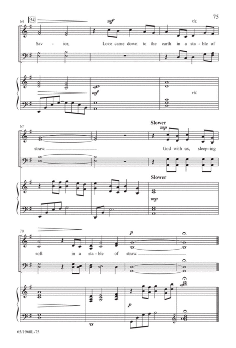 A New Birth...A New Beginning 4-Part scores gallery preview page 76