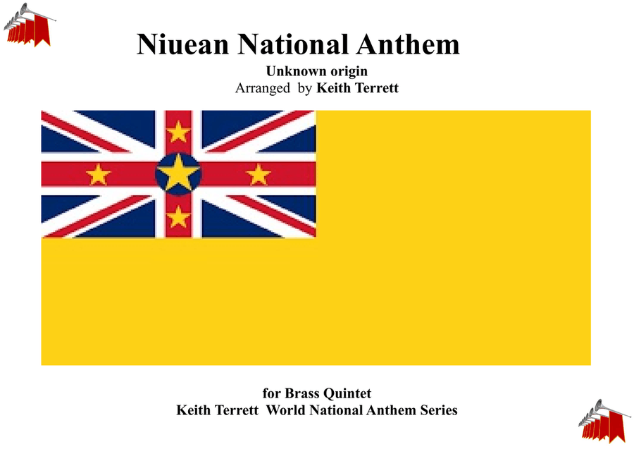 Niuean National Anthem for Brass Quintet Brass Quintet scores gallery preview page 1