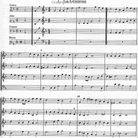 14 Canzoni - Score