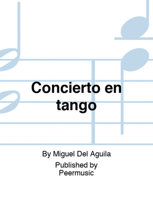 Book cover for Concierto en tango
