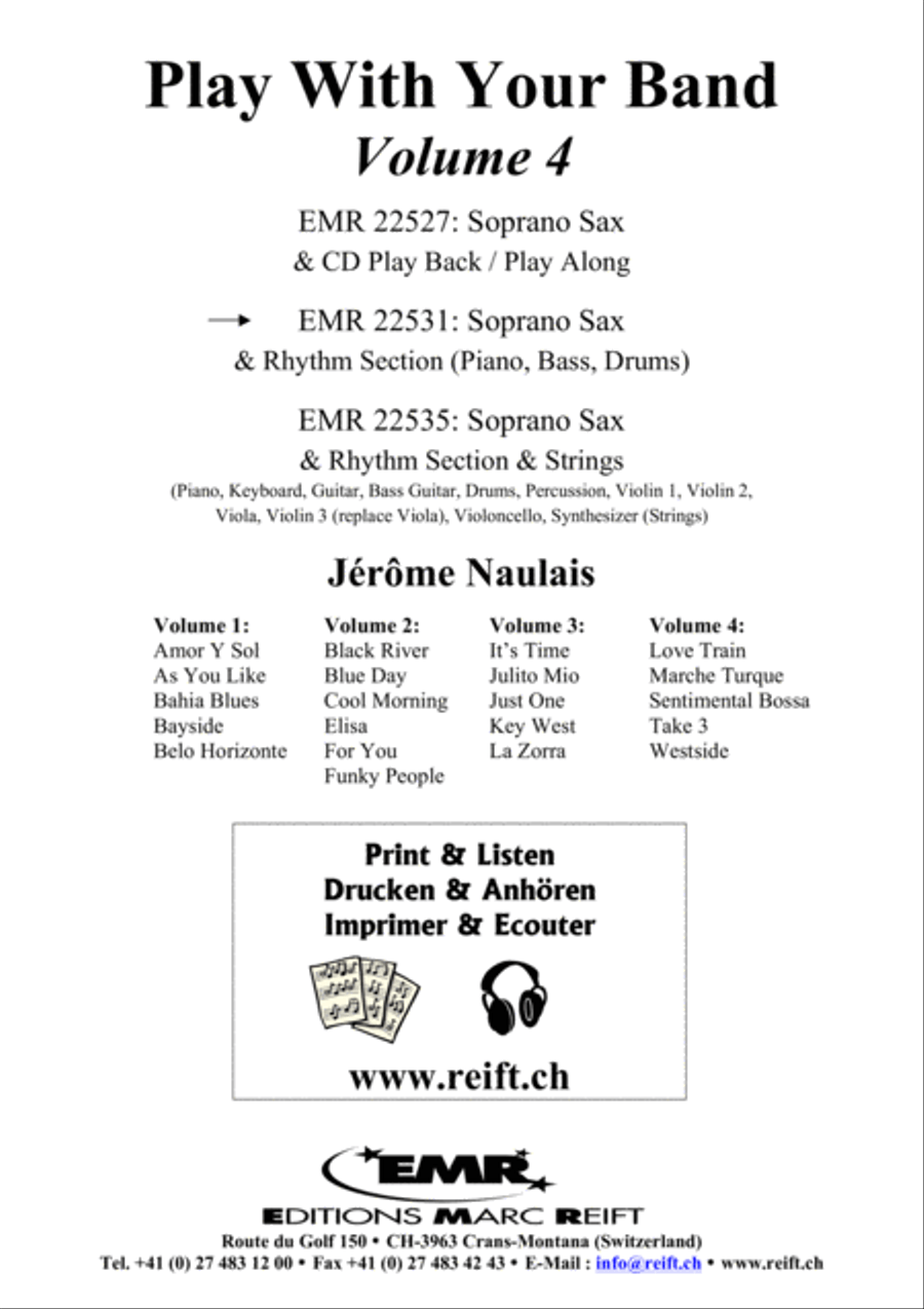 Play With Your Band Volume 4 Soprano Saxophone scores gallery preview page 2