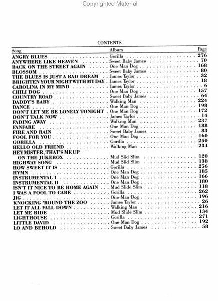 James Taylor Complete - Volume 1