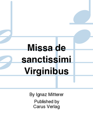 Missa de sanctissimi Virginibus