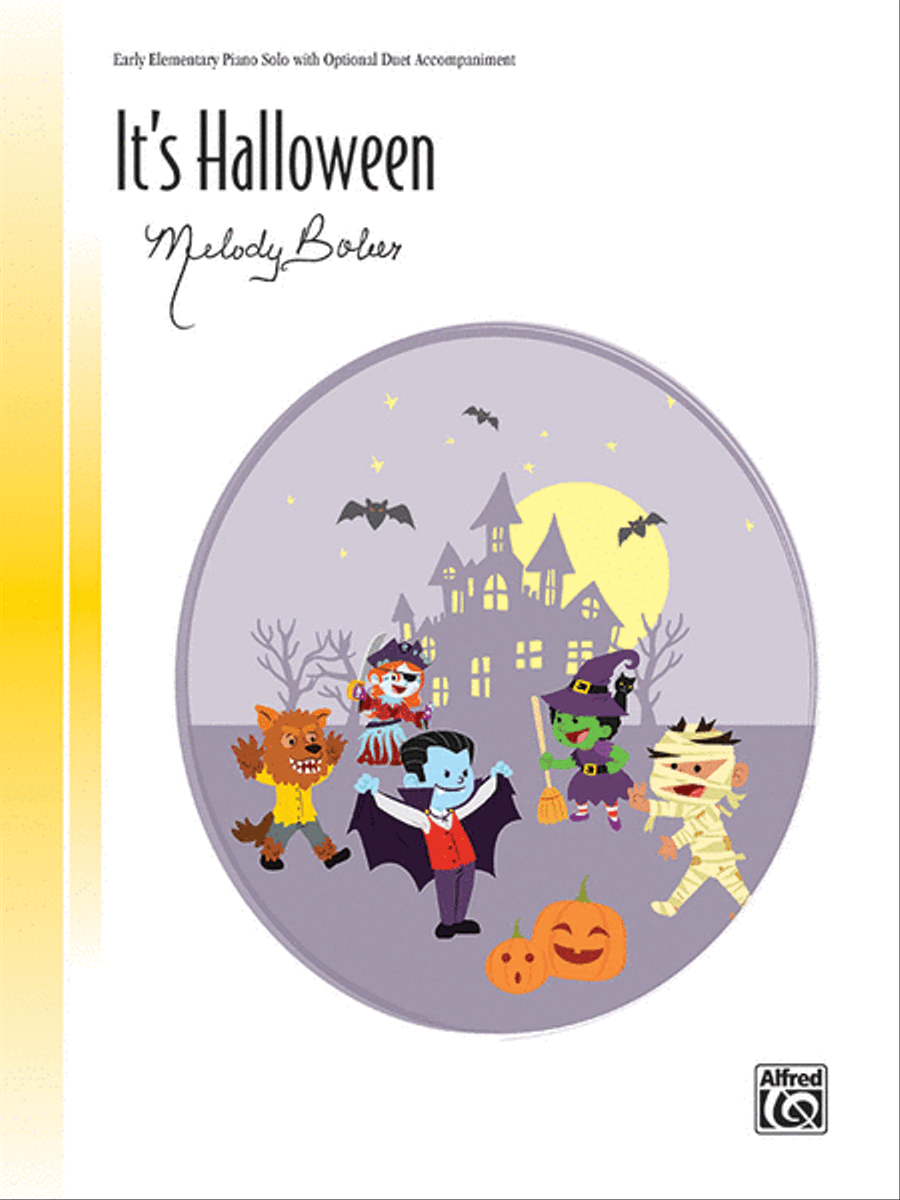 It's Halloween Easy Piano scores gallery preview page 1