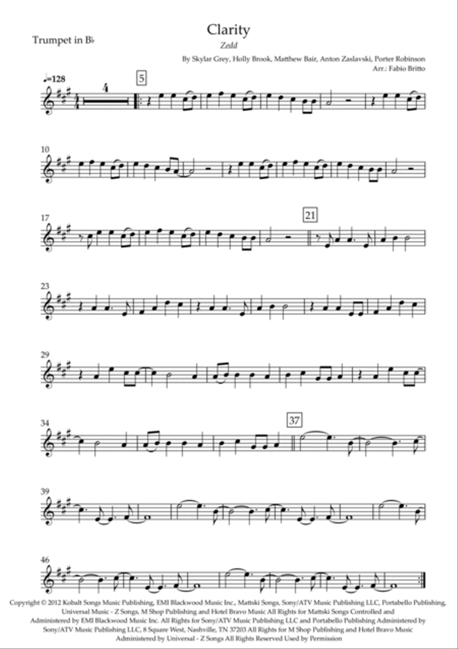 Clarity Brass Ensemble scores gallery preview page 4