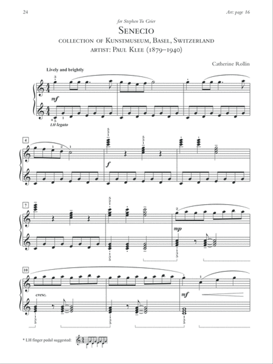 Museum Masterpieces, Book 1 Piano Solo scores gallery preview page 12
