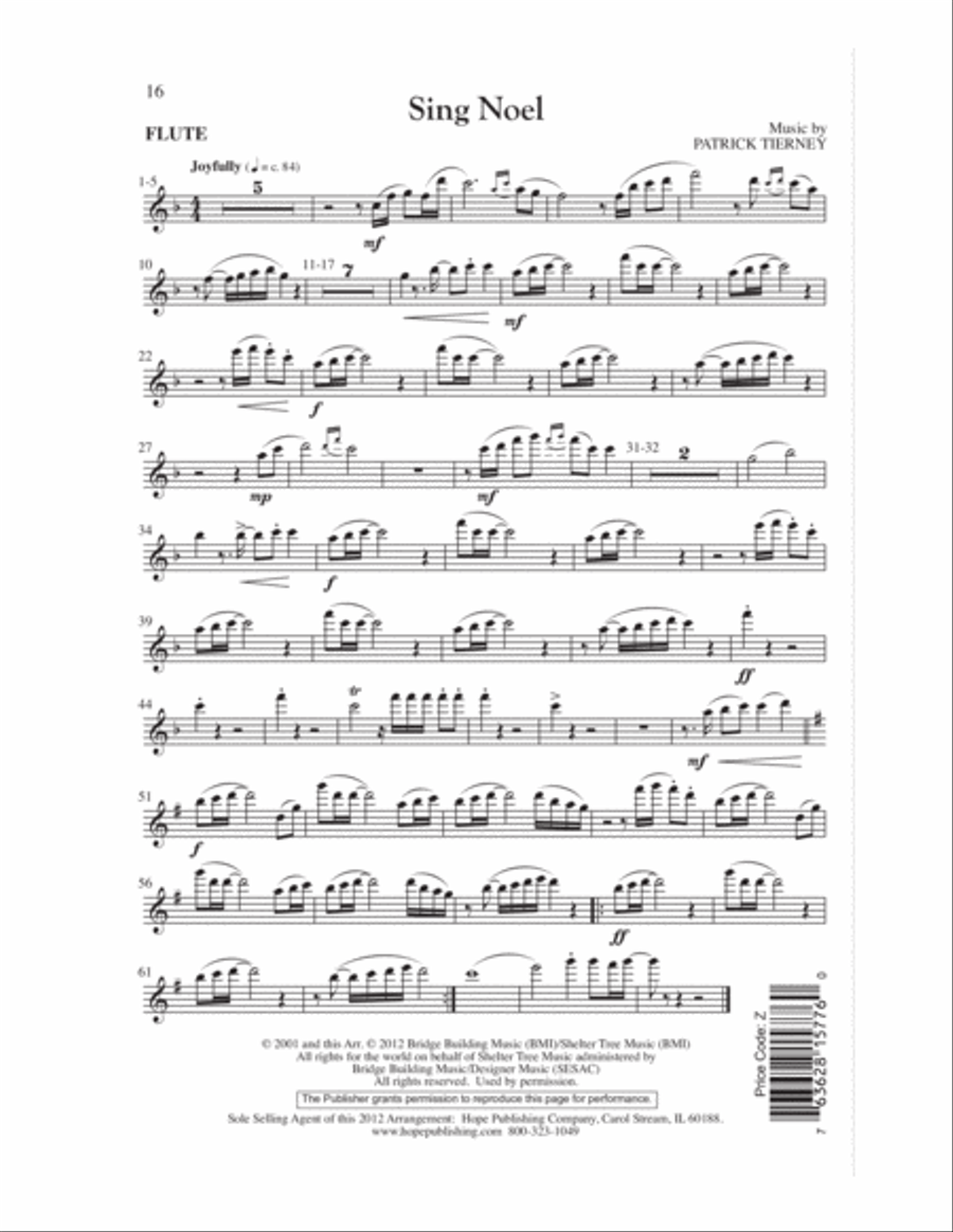 Sing Noel Sing Noel 4-Part scores gallery preview page 17