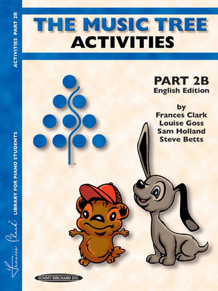 Book cover for The Music Tree - Part 2B (Activities) - English/Australian Edition