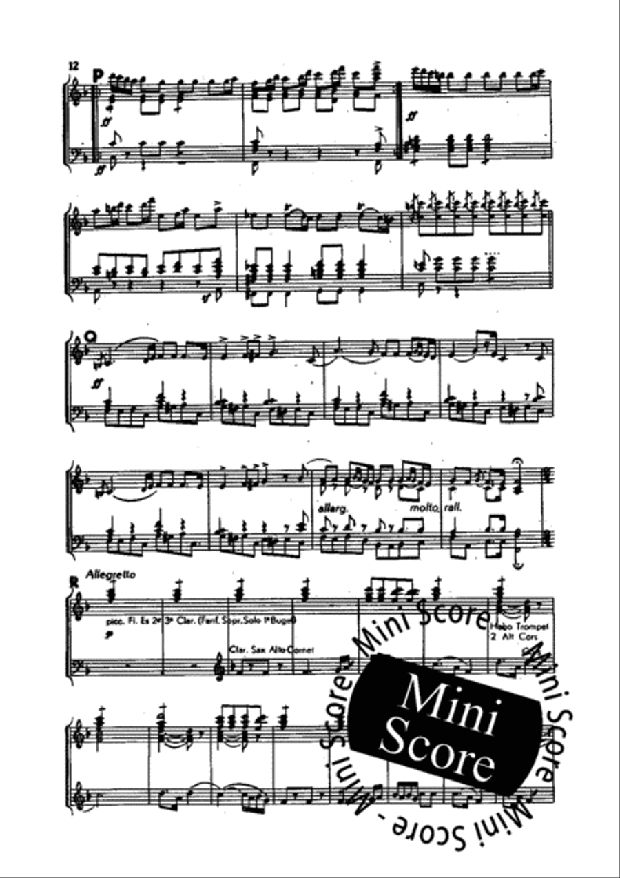 Coppelia Suite Concert Band scores gallery preview page 15