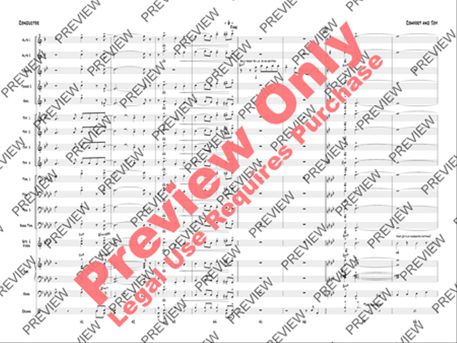 Comfort and Joy Comfort and Joy Jazz Ensemble scores gallery preview page 9