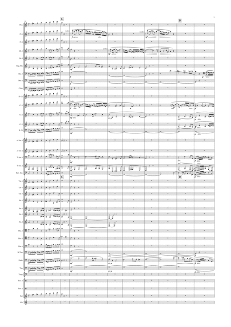 The Mastersingers Overture, Richard Wagner arr. Tim Wheeler Concert Band scores gallery preview page 3