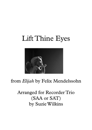 Book cover for Lift Thine Eyes from Mendelssohn's Elijah