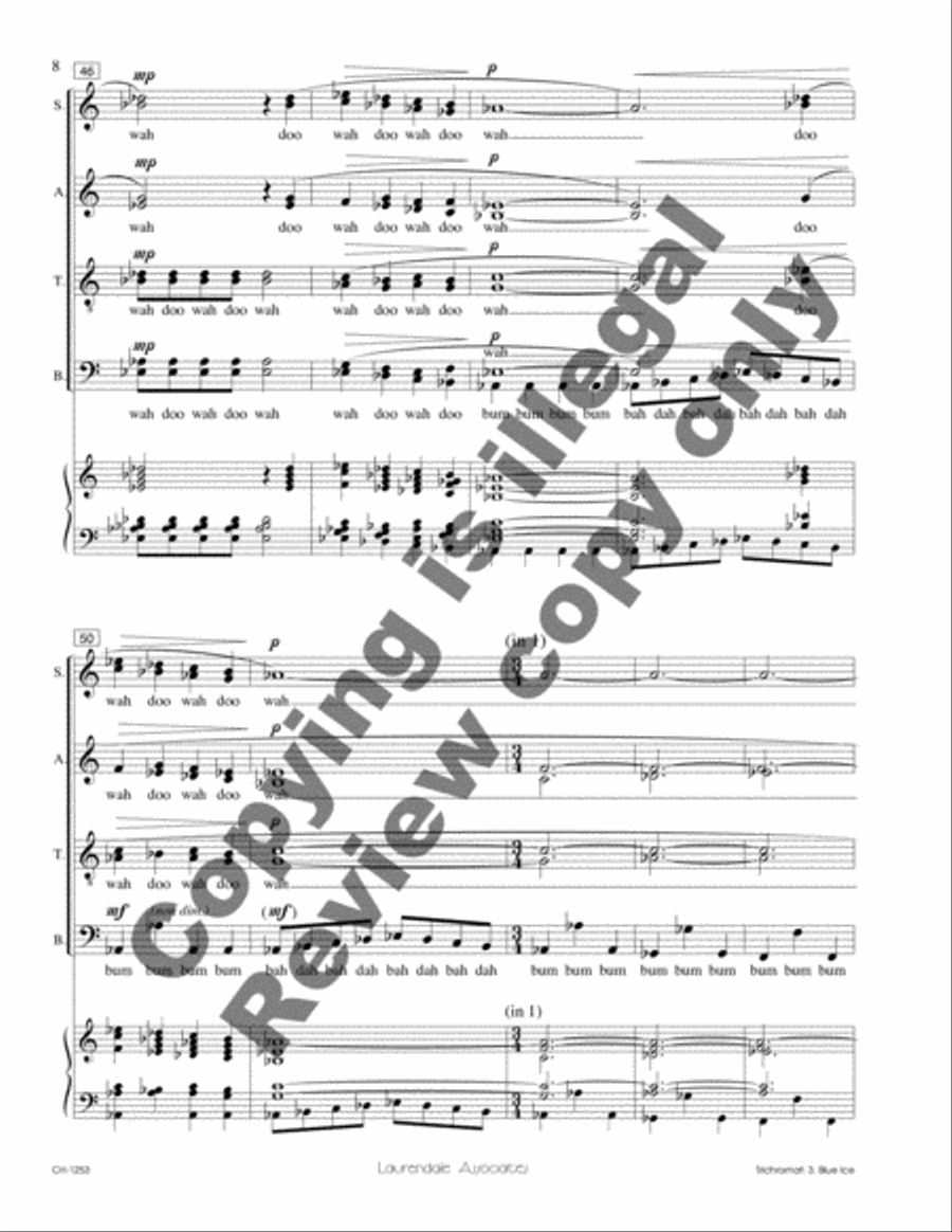 Blue Ice Divisi scores gallery preview page 8