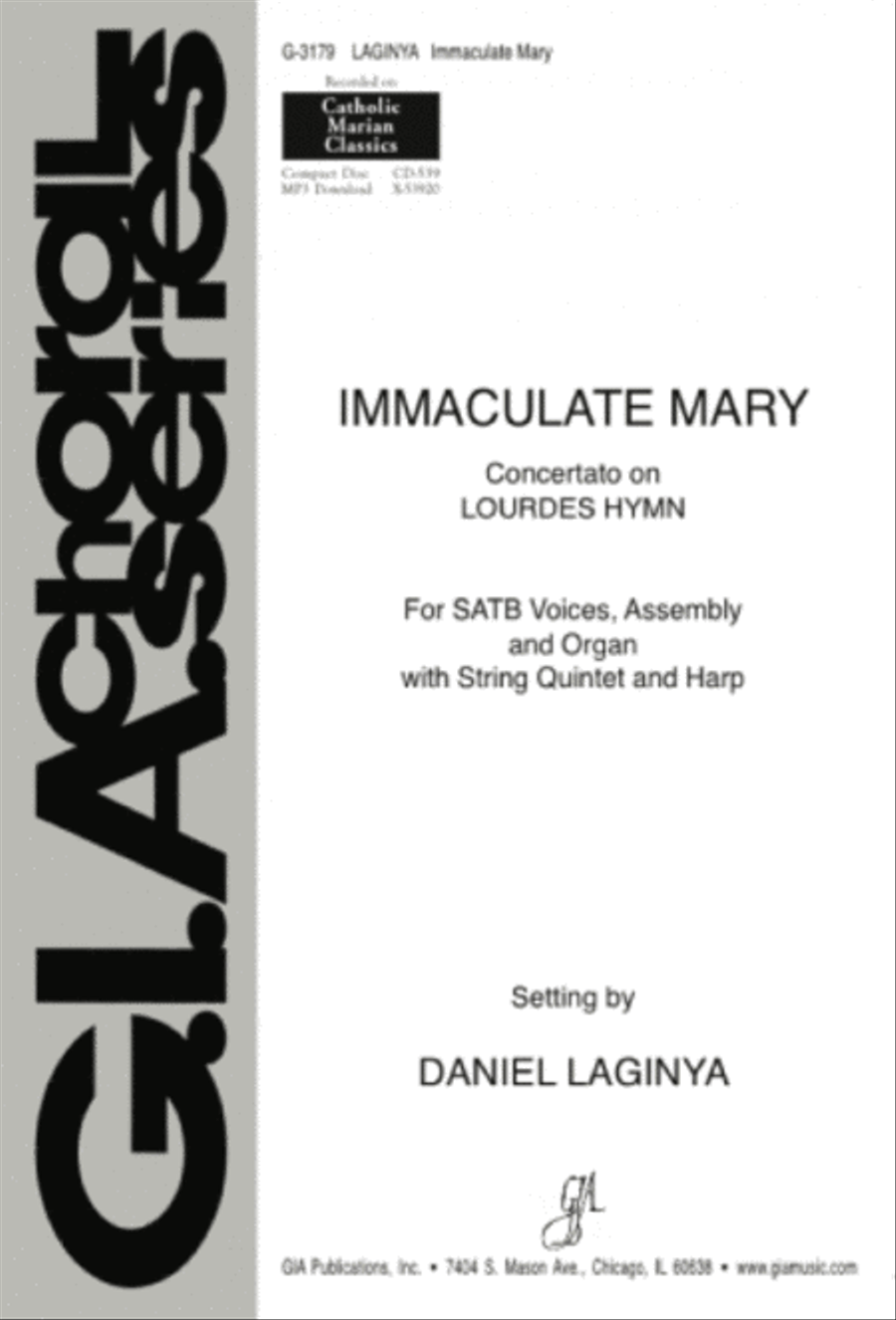 Immaculate Mary - Harp