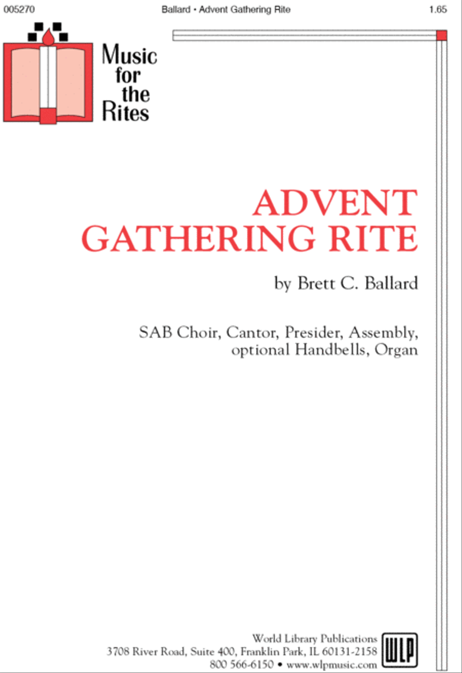 Advent Gathering Rite 3-Part scores gallery preview page 1