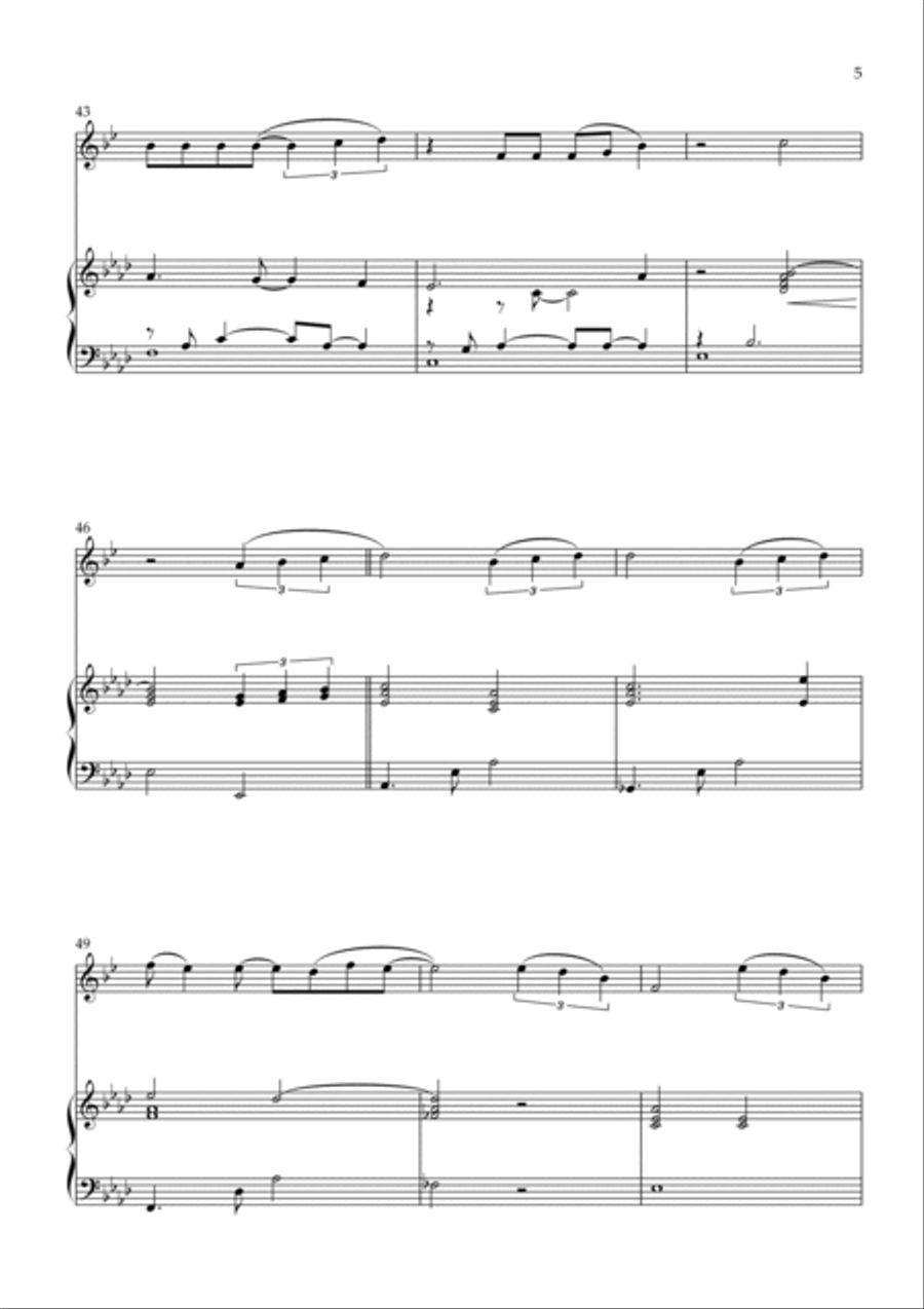 Part Of Your World (reprise) B-Flat Clarinet scores gallery preview page 5