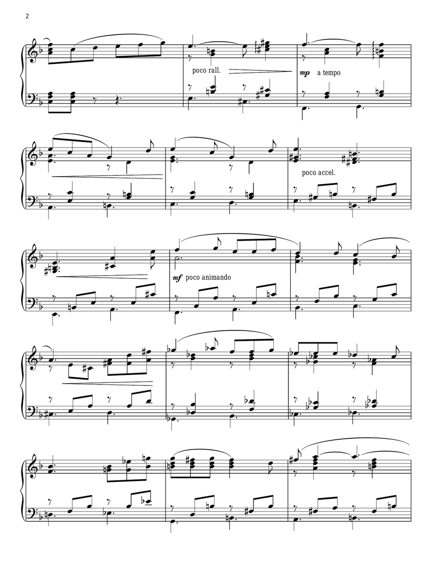 Serenata Piano Solo scores gallery preview page 2