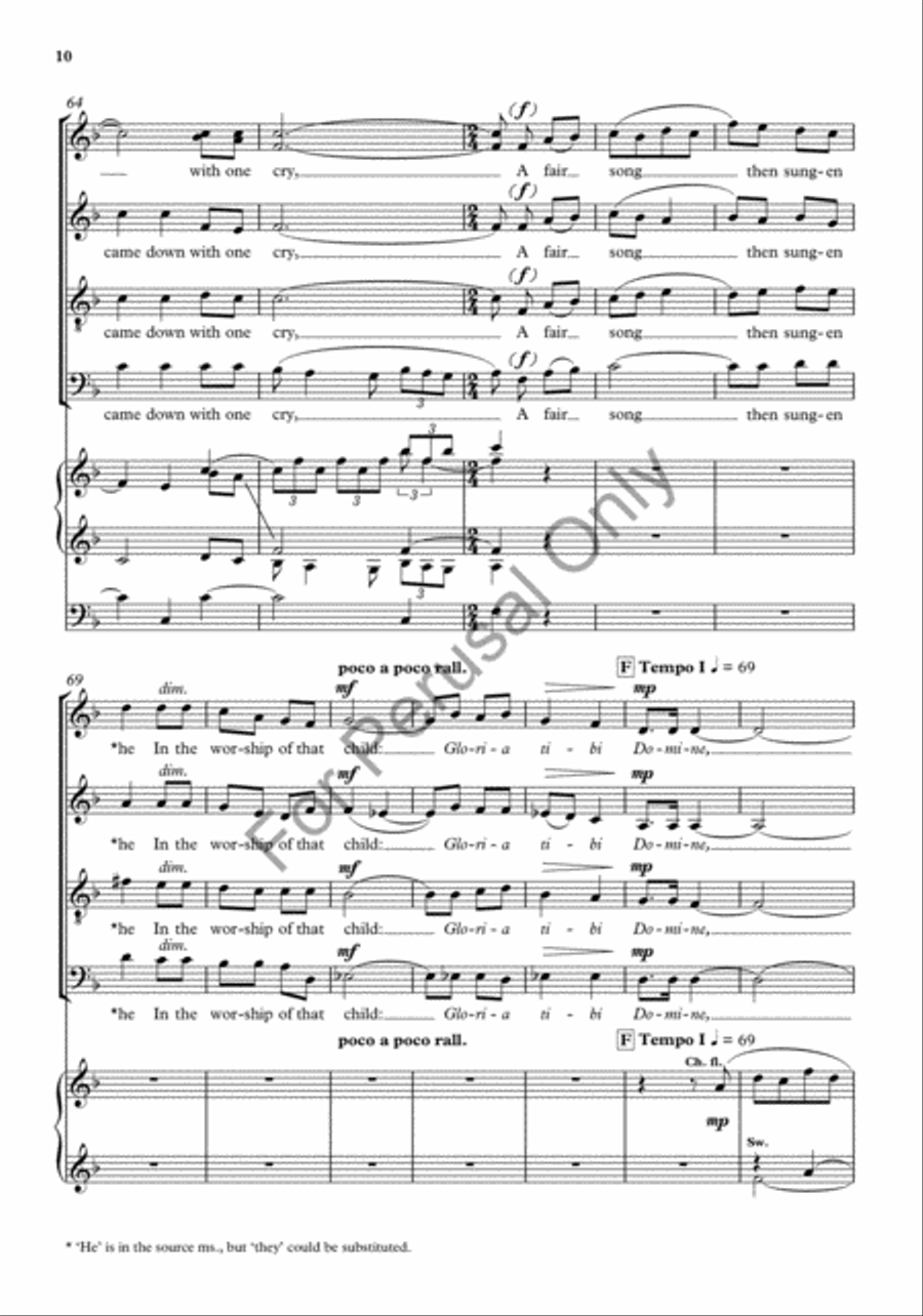 Suzi's Carol Suzi's Carol 4-Part scores gallery preview page 9
