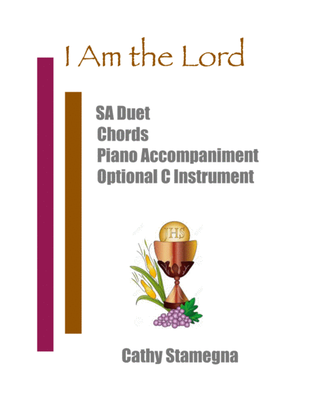 I Am the Lord (SA Duet, Chords, Optional C Instrument, Accompanied)
