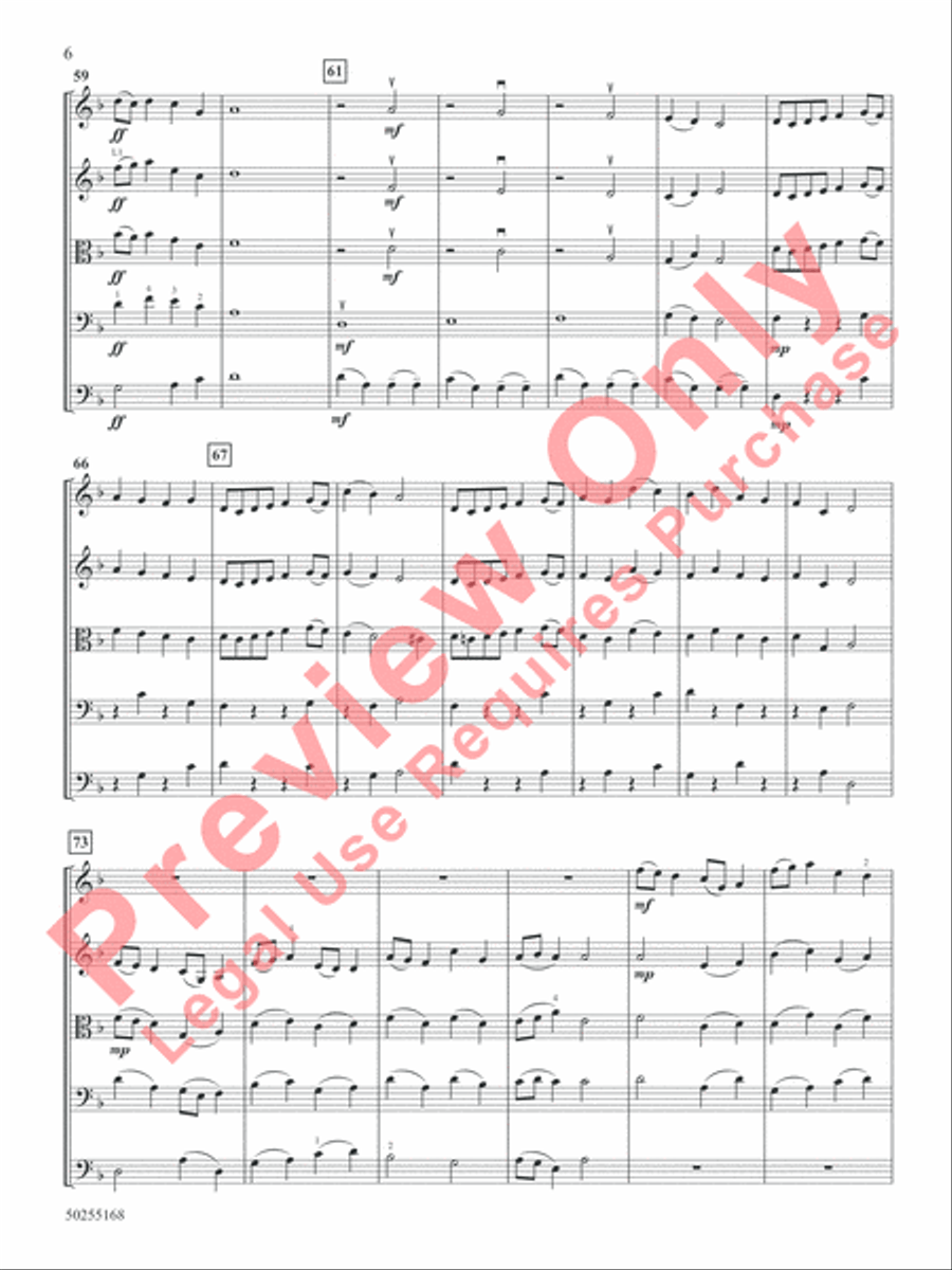 Piddlin' Piddlin' String Orchestra scores gallery preview page 7