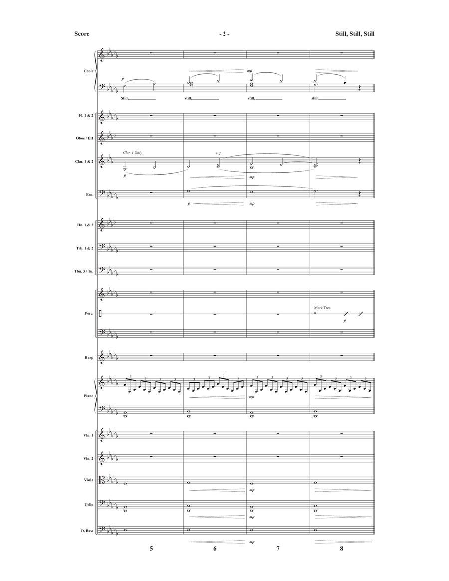 Still, Still, Still - Downloadable Orchestration Score scores gallery preview page 3