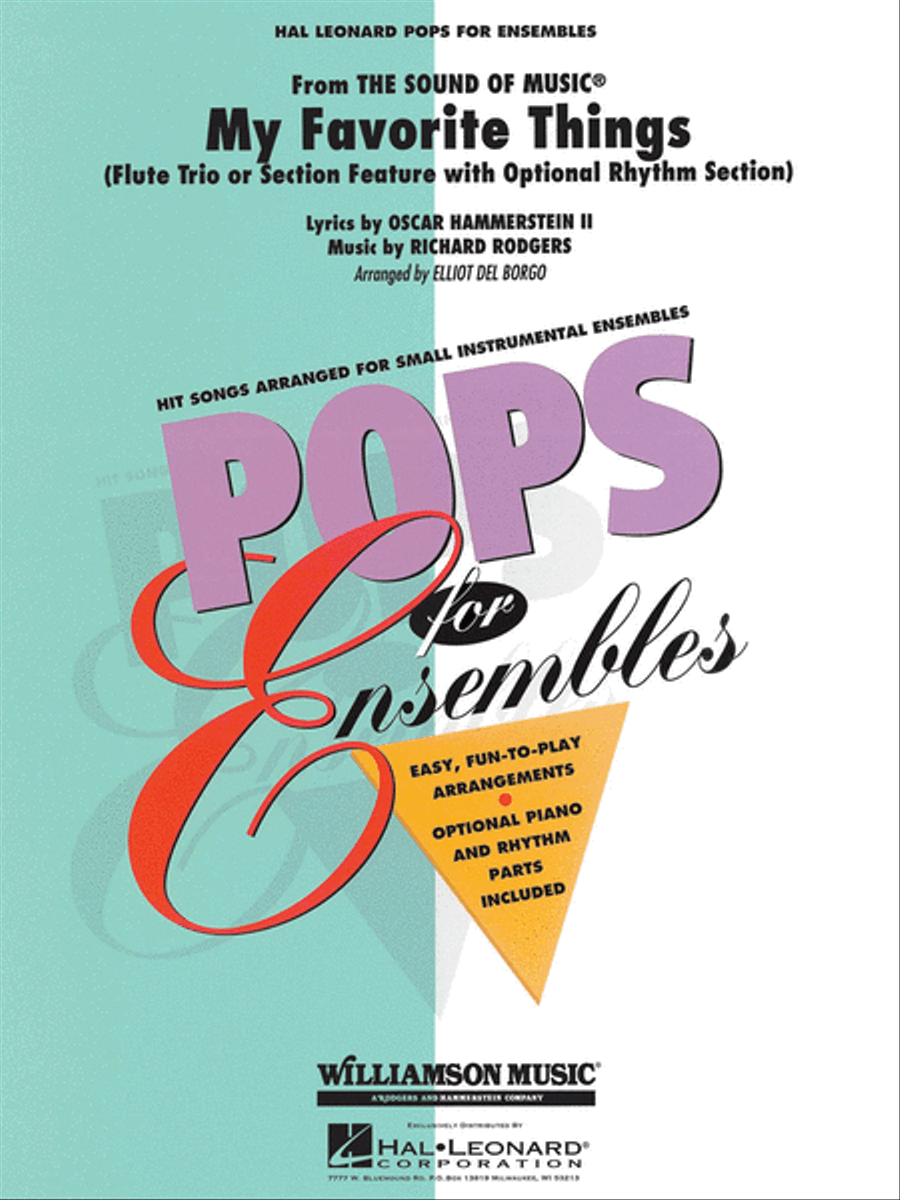 My Favorite Things Flute Trio scores gallery preview page 1