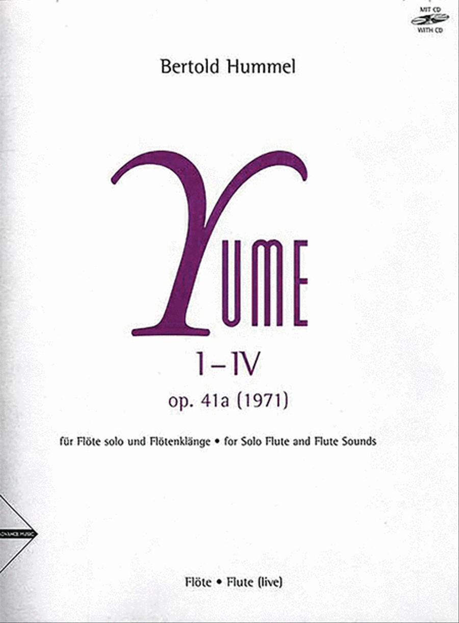 Yume I-IV, Op. 41a (1971) Small Ensemble scores gallery preview page 1