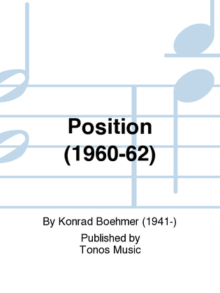 Position (1960-62)