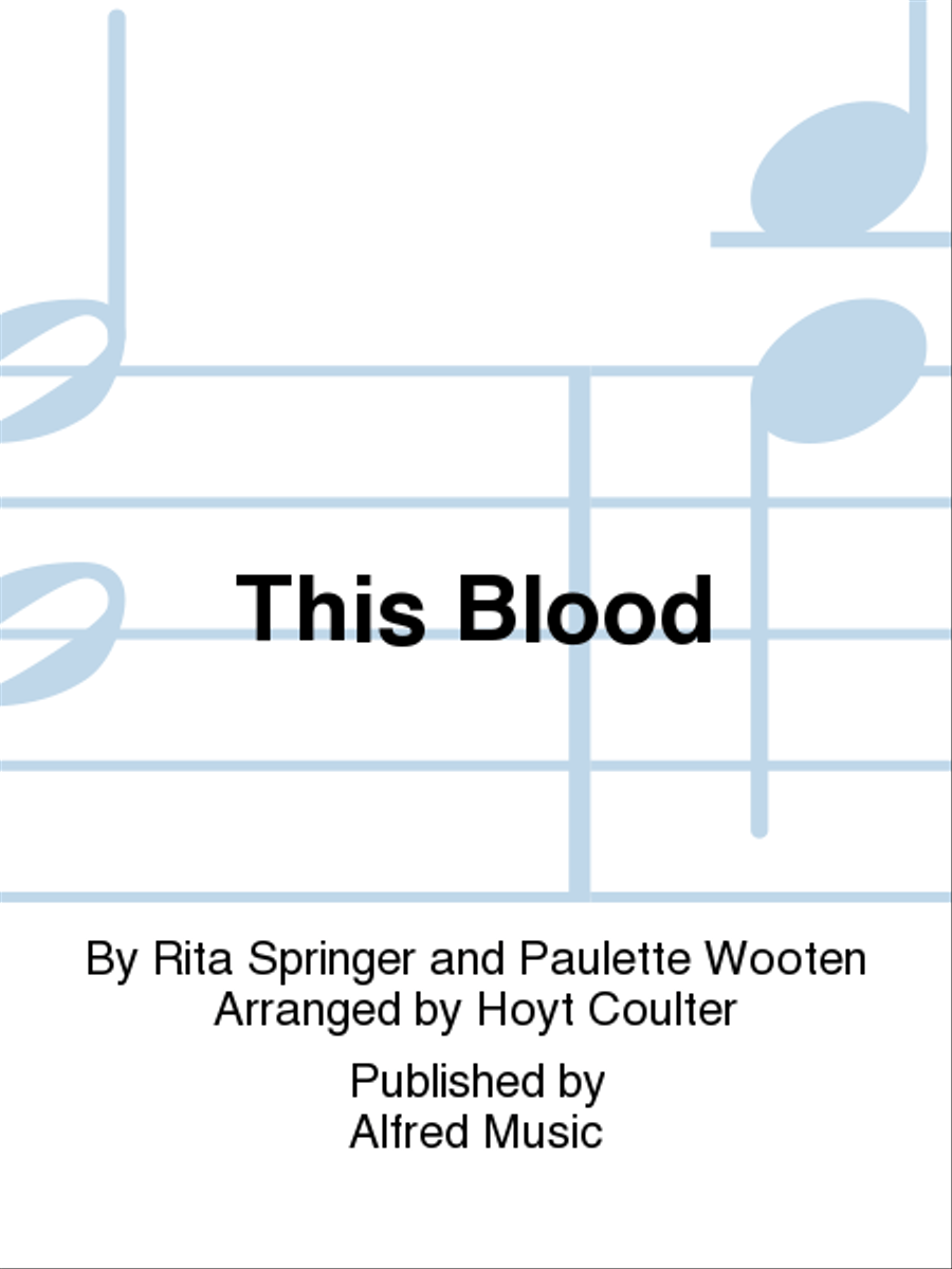 This Blood Choir scores gallery preview page 1