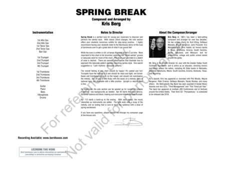 Spring Break image number null