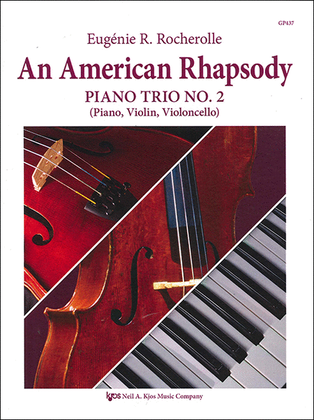 Book cover for An American Rhapsody Piano Trio No. 2
