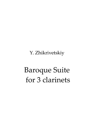 Baroque Suite for 3 clarinets. 1 Introduction and fugue
