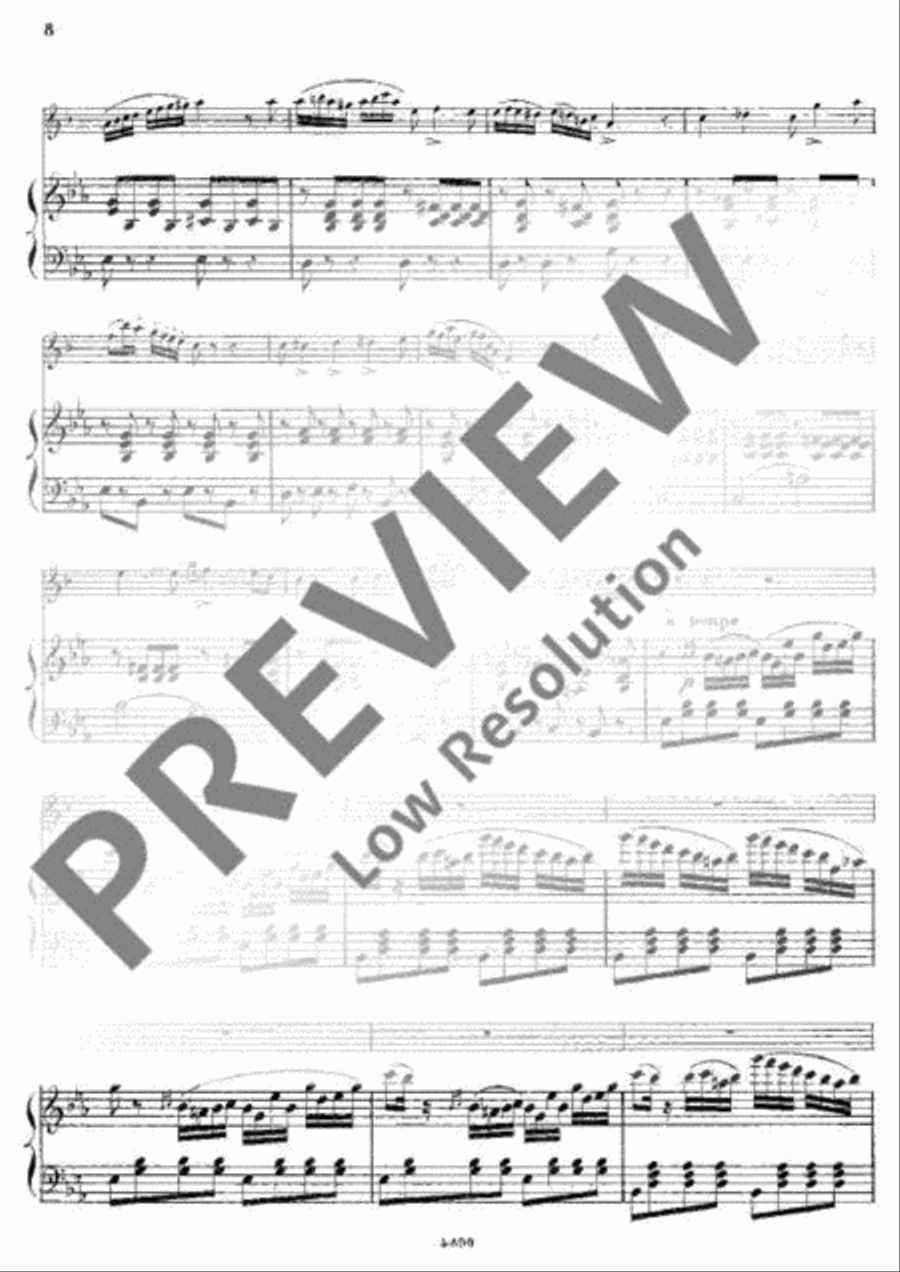 Fantaisie Clarinet Solo scores gallery preview page 9
