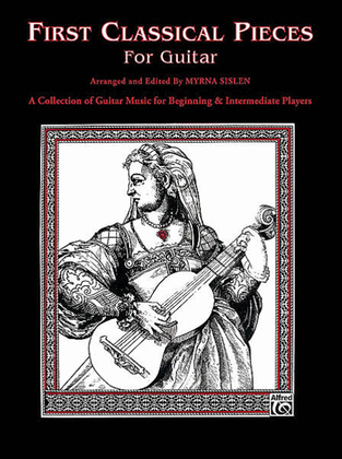 Book cover for First Classical Pieces for Guitar