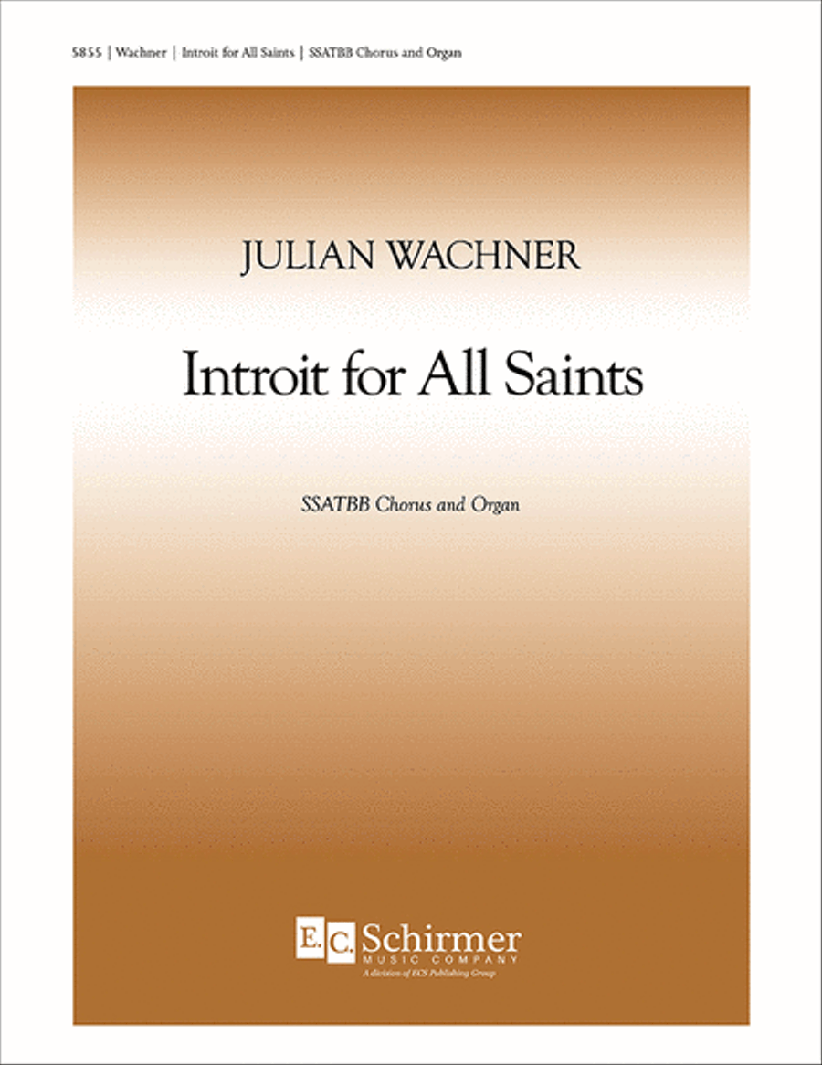 Introit for All Saints 4-Part scores gallery preview page 1