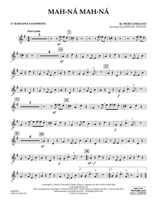 Mah-ná Mah-ná - Eb Baritone Saxophone