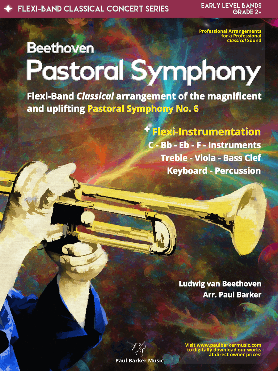 Pastoral Symphony (Flexible Instrumentation) Concert Band scores gallery preview page 1